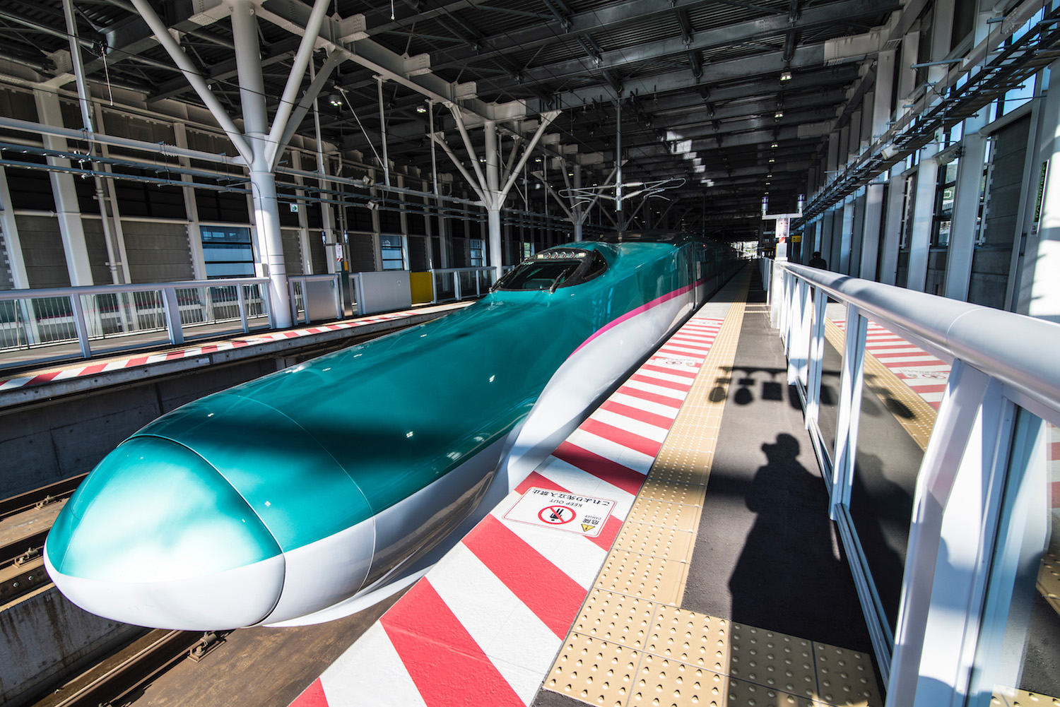 Shinkansen in Hakodate, Japan