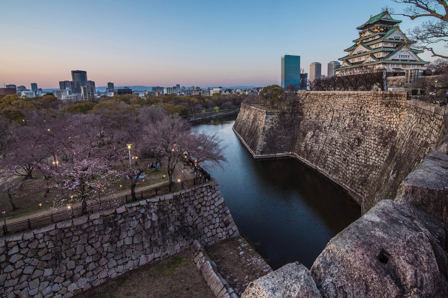 Osaka Castle Osaka Castle in Osaka, Japan