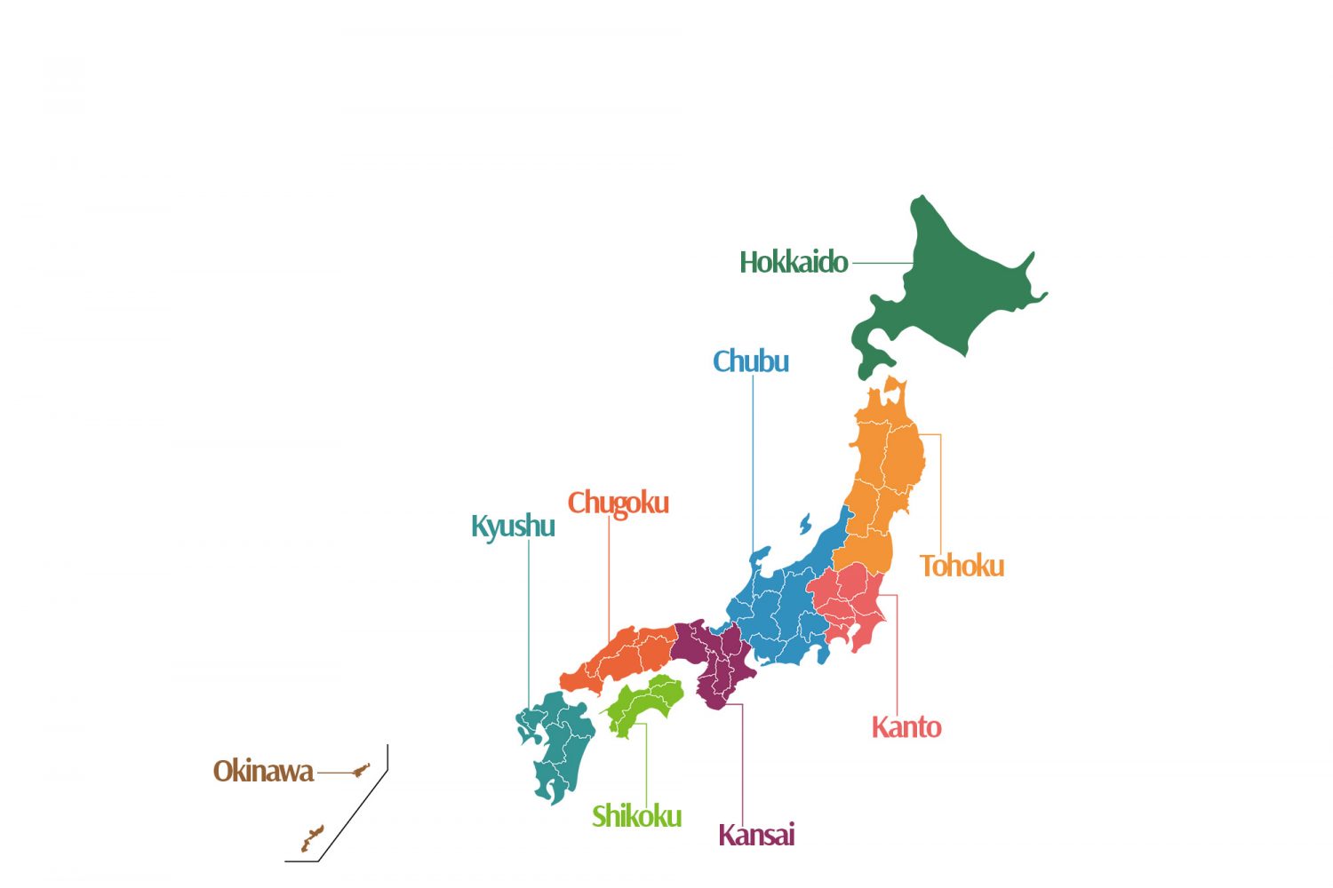 Regions Of Japan 1500x1000 