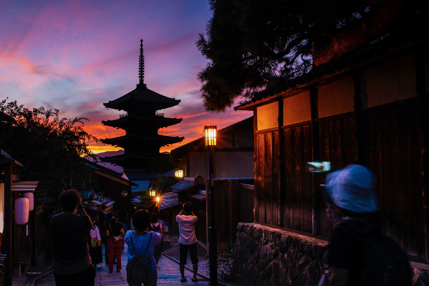Sunset in Kyoto