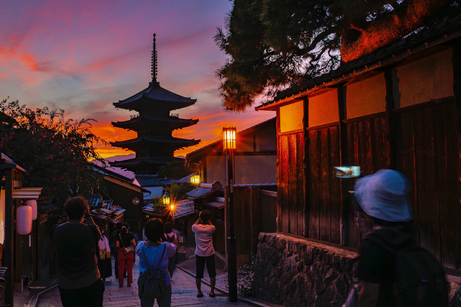 Sunset in Kyoto